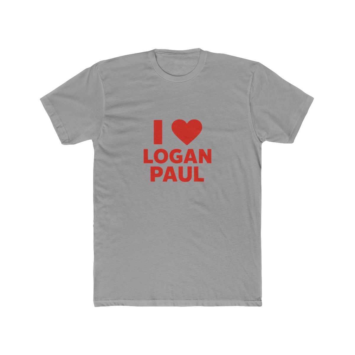 I Love Logan Paul Bold Fan T-Shirt - Official T-Shirts merchandise