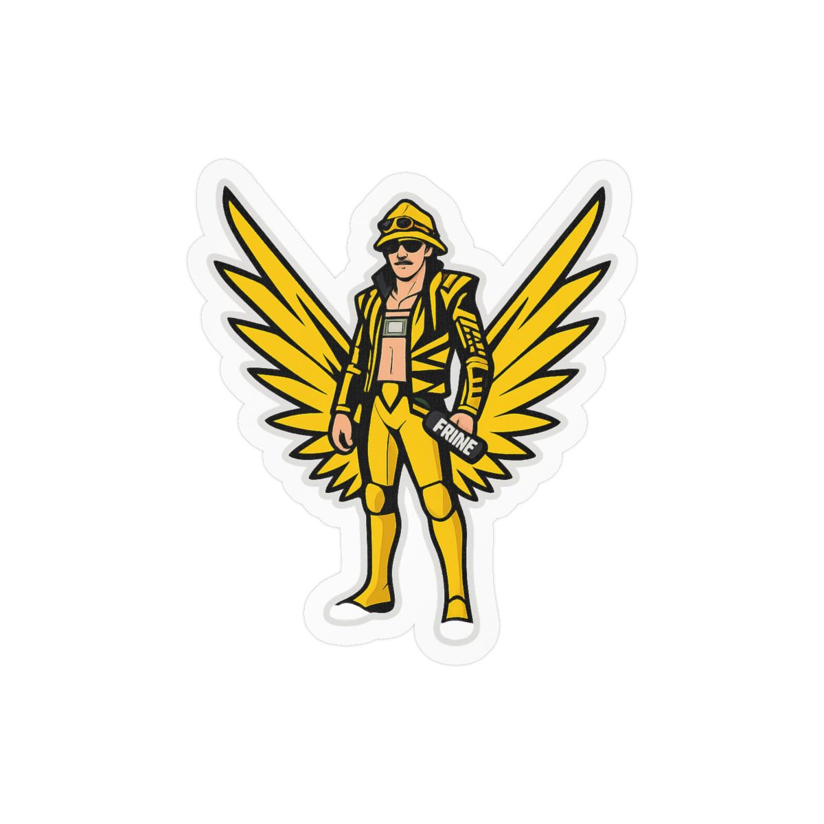 Logan Paul Colorful Toonix Sticker | Fun Vinyl Decal - alternate angle 3, merchandise