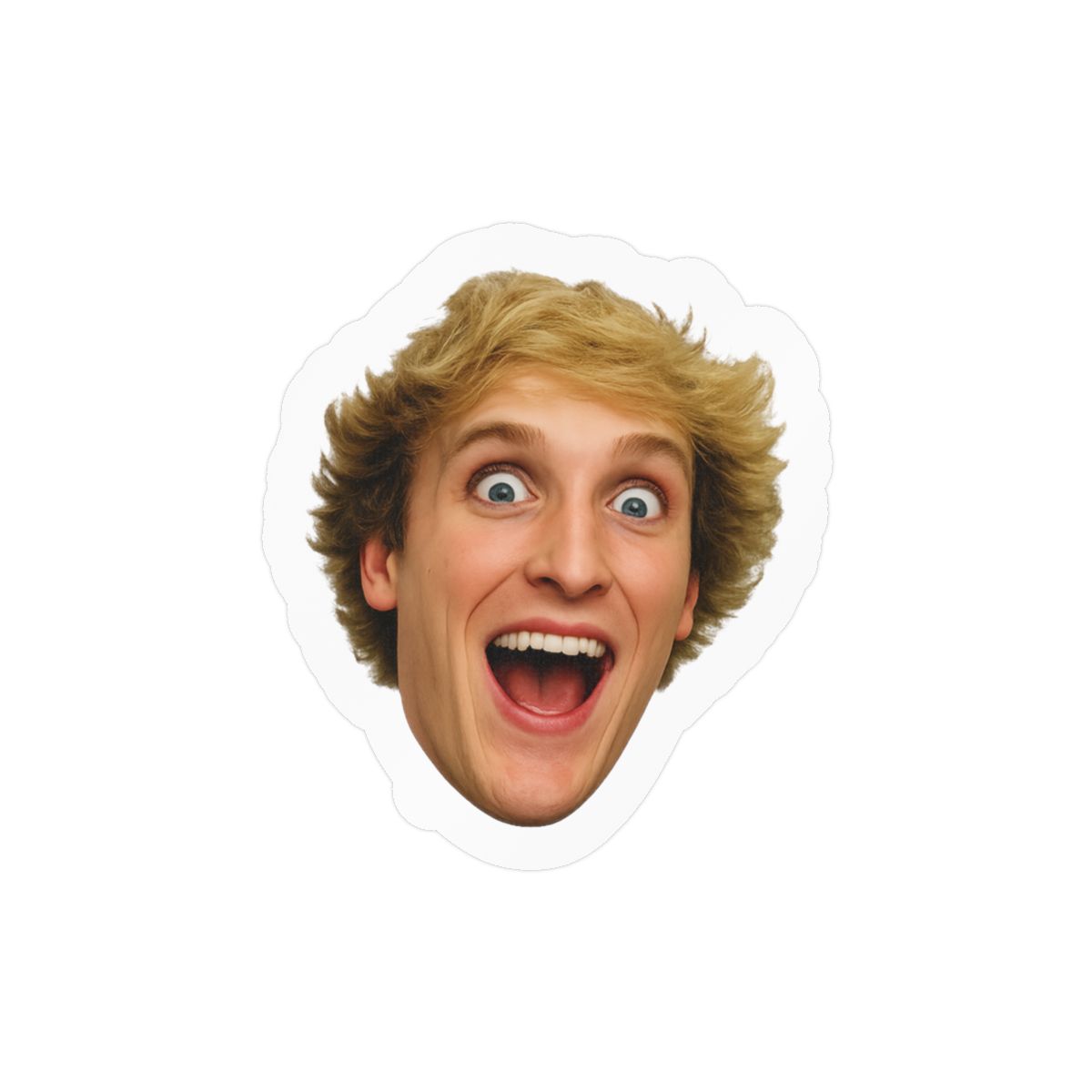 Logan Paul Bold Fan Sticker | Iconic Vinyl Decal