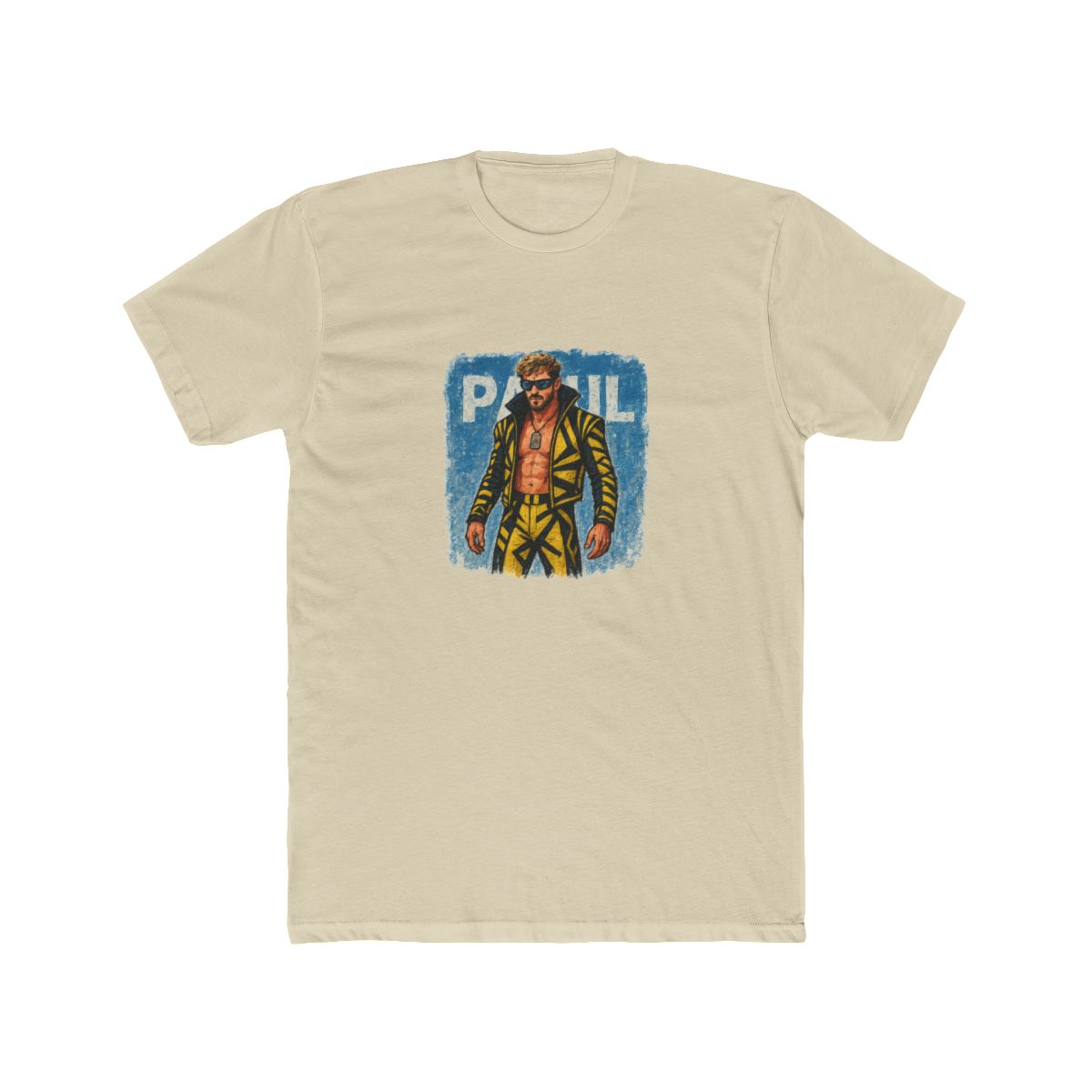Dynamic Logan Paul Brush Art Graphic T-Shirt - alternate angle 5, merchandise