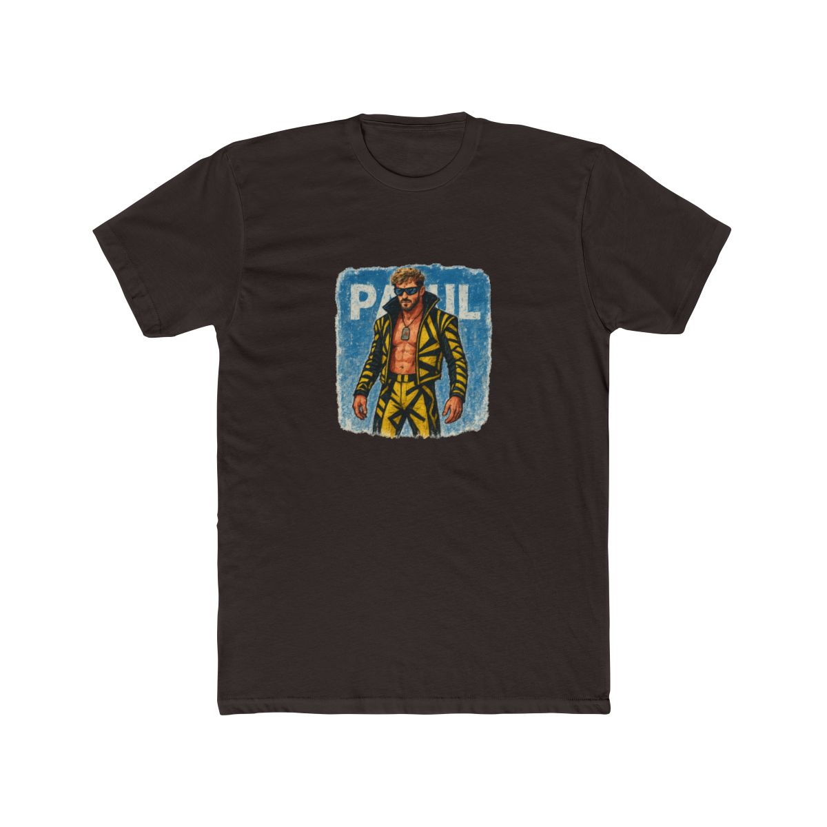 Dynamic Logan Paul Brush Art Graphic T-Shirt - alternate angle 4, merchandise