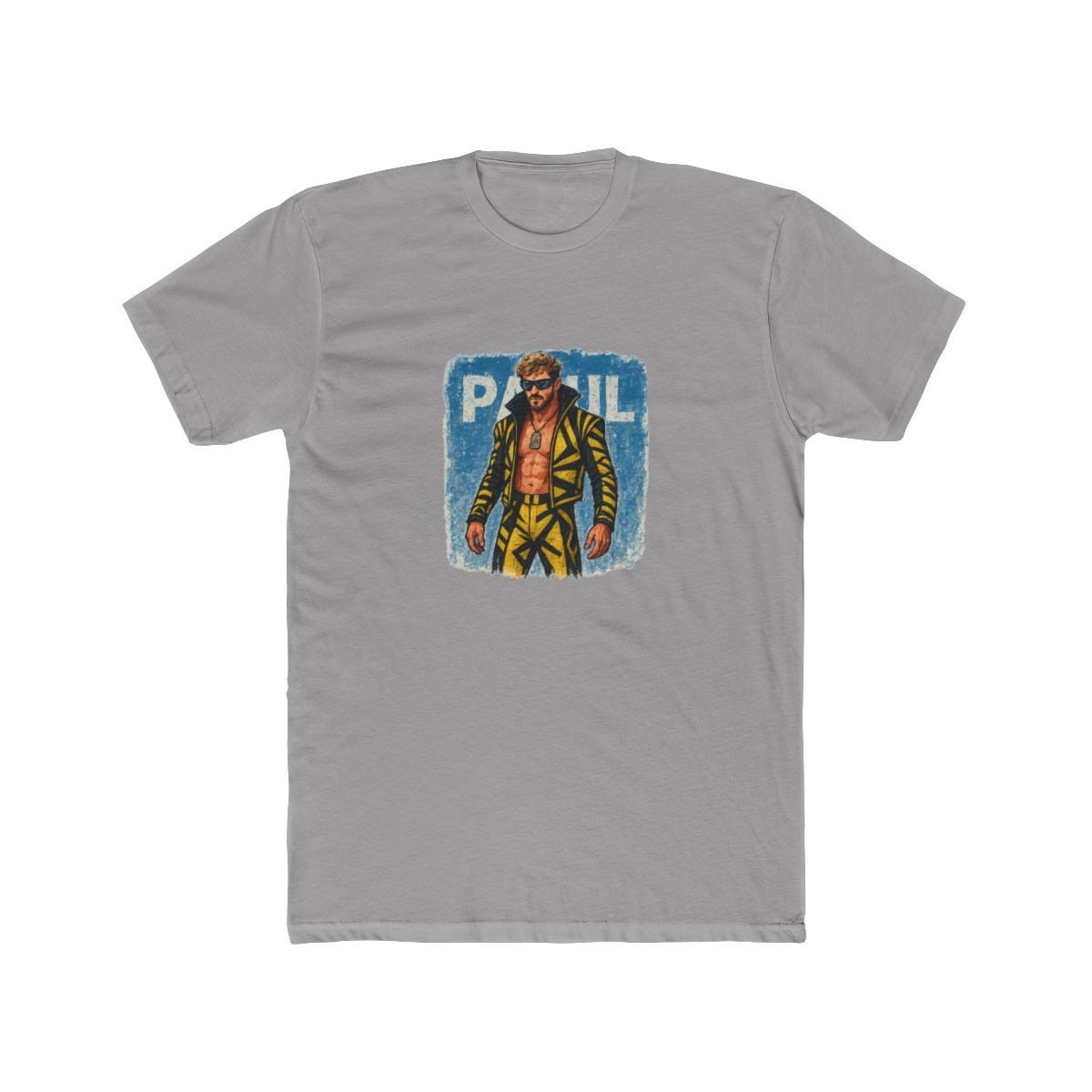 Dynamic Logan Paul Brush Art Graphic T-Shirt - alternate angle 3, merchandise