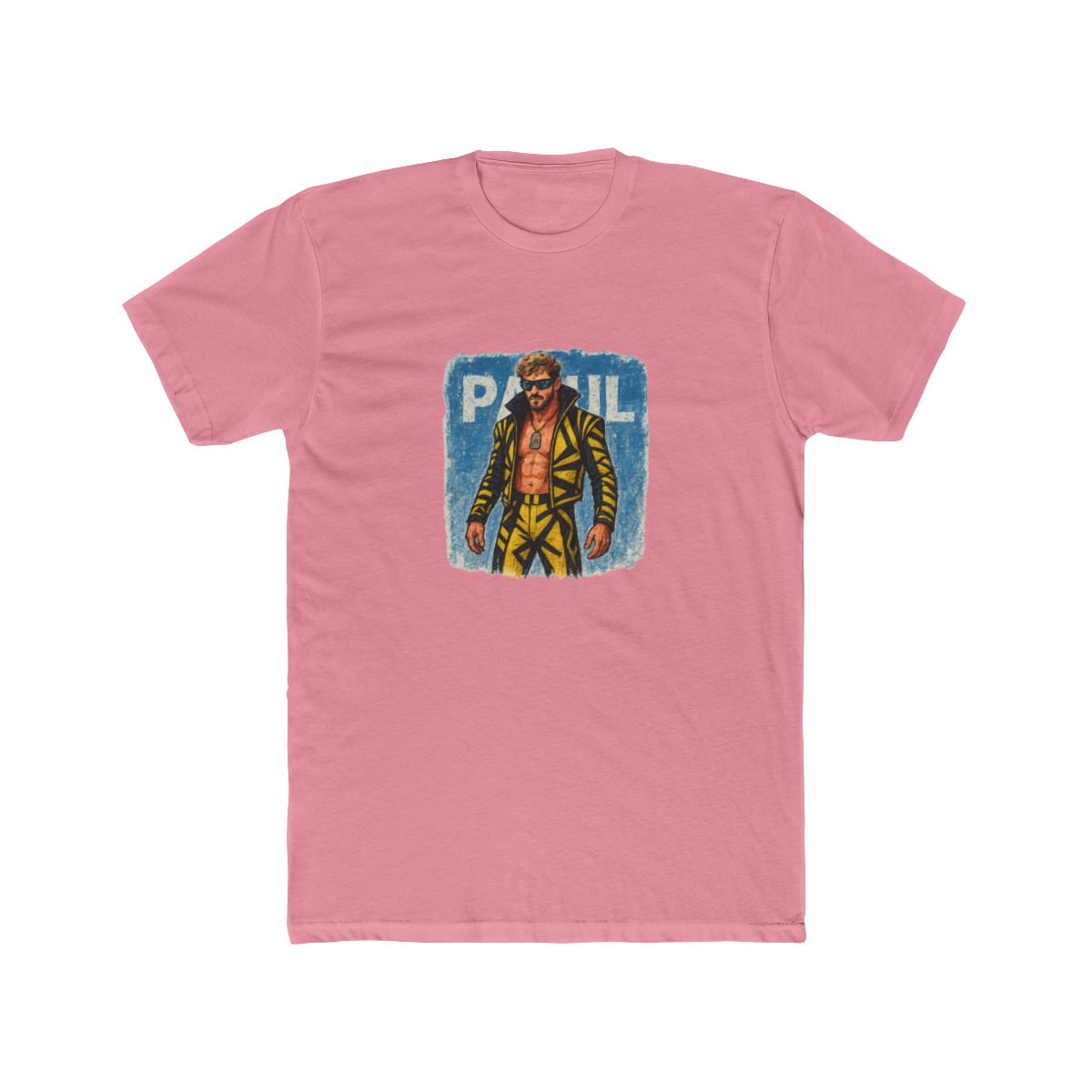 Dynamic Logan Paul Brush Art Graphic T-Shirt