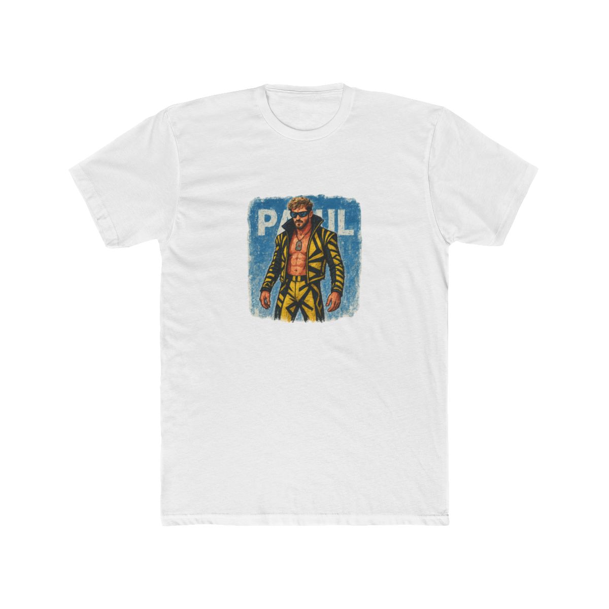 Dynamic Logan Paul Brush Art Graphic T-Shirt - alternate angle 2, merchandise