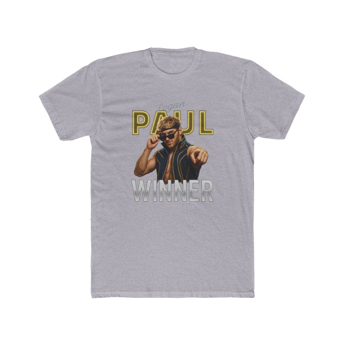 Logan Paul Winner Bold Boxing T Shirt - alternate angle 4, merchandise