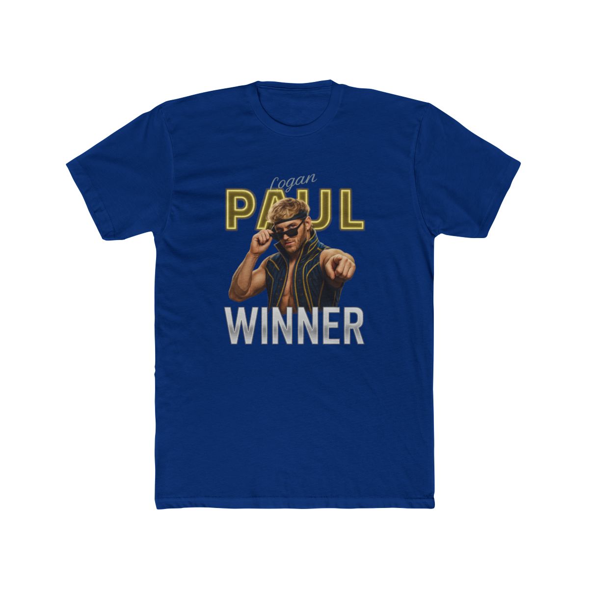 Logan Paul Winner Bold Boxing T Shirt - alternate angle 5, merchandise